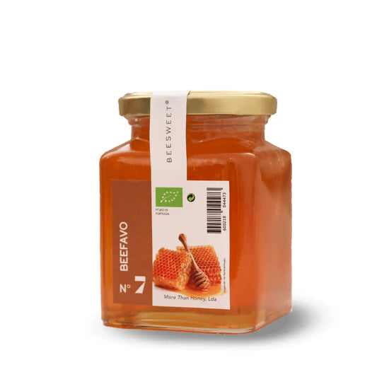 BEESWEET Organic Honey with Honeycomb No.7