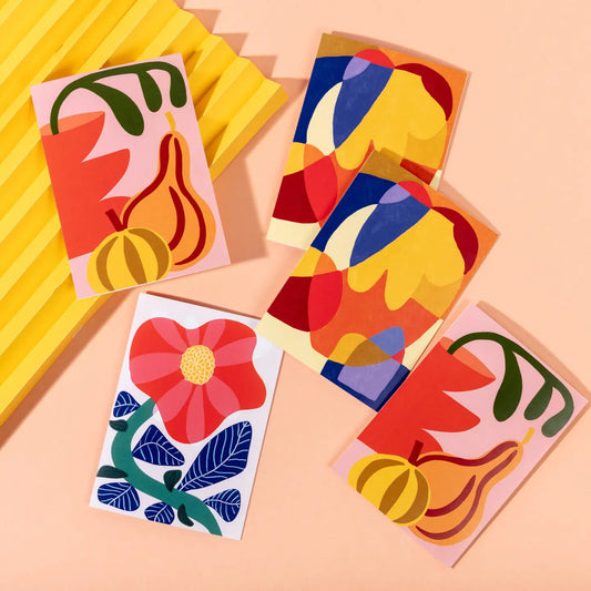 "Autumn Pot" Teresa Rego Note Card