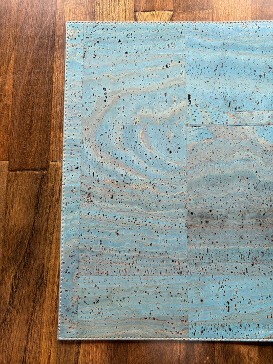 Cork Placemat X Montado // Light Blue