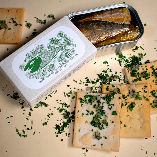 José Gourmet Smoked Sardines in Extra Virgin Olive Oil