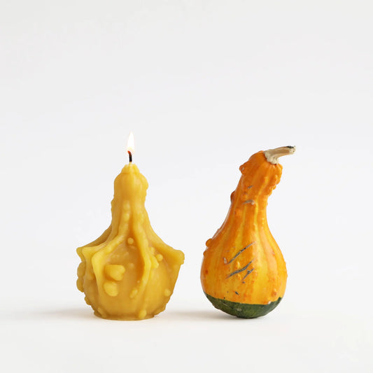 Artifaqt // Gourd Beeswax Candle