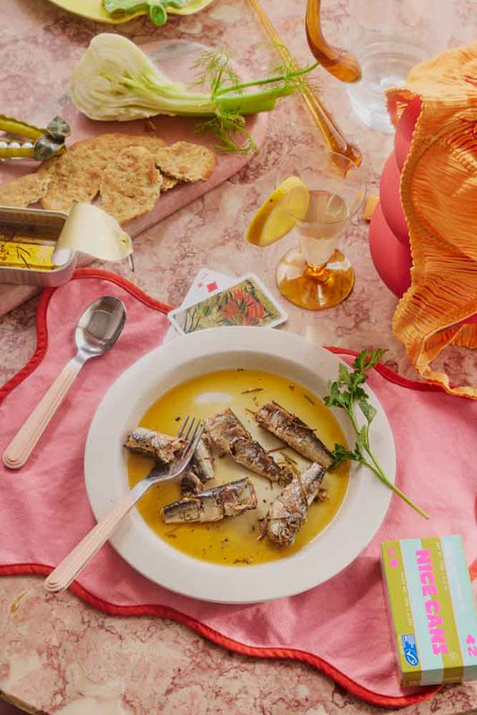 NEW NICE Sardines with Wild Rosemary & Fennel