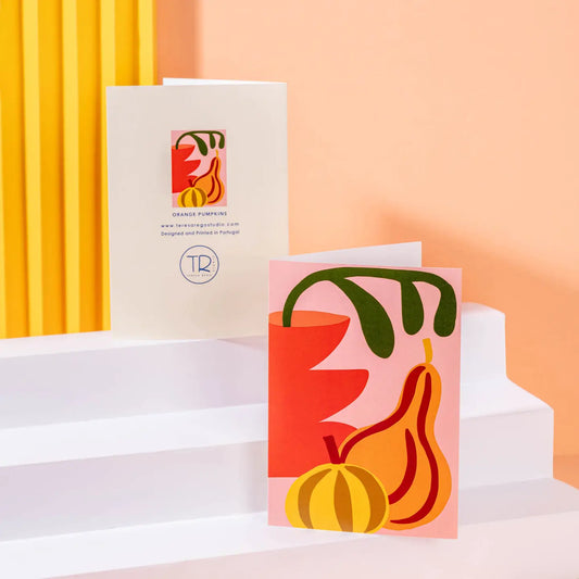 "Pumpkins" Teresa Rego Postcard