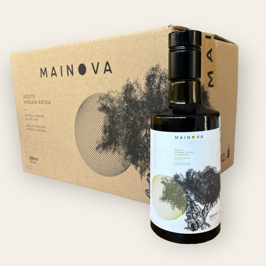12-pk Mainova Classic Extra Virgin Olive Oil // 500mL