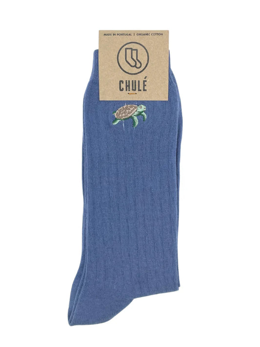 Chulé Socks "Planet" Collection // Sea Turtle
