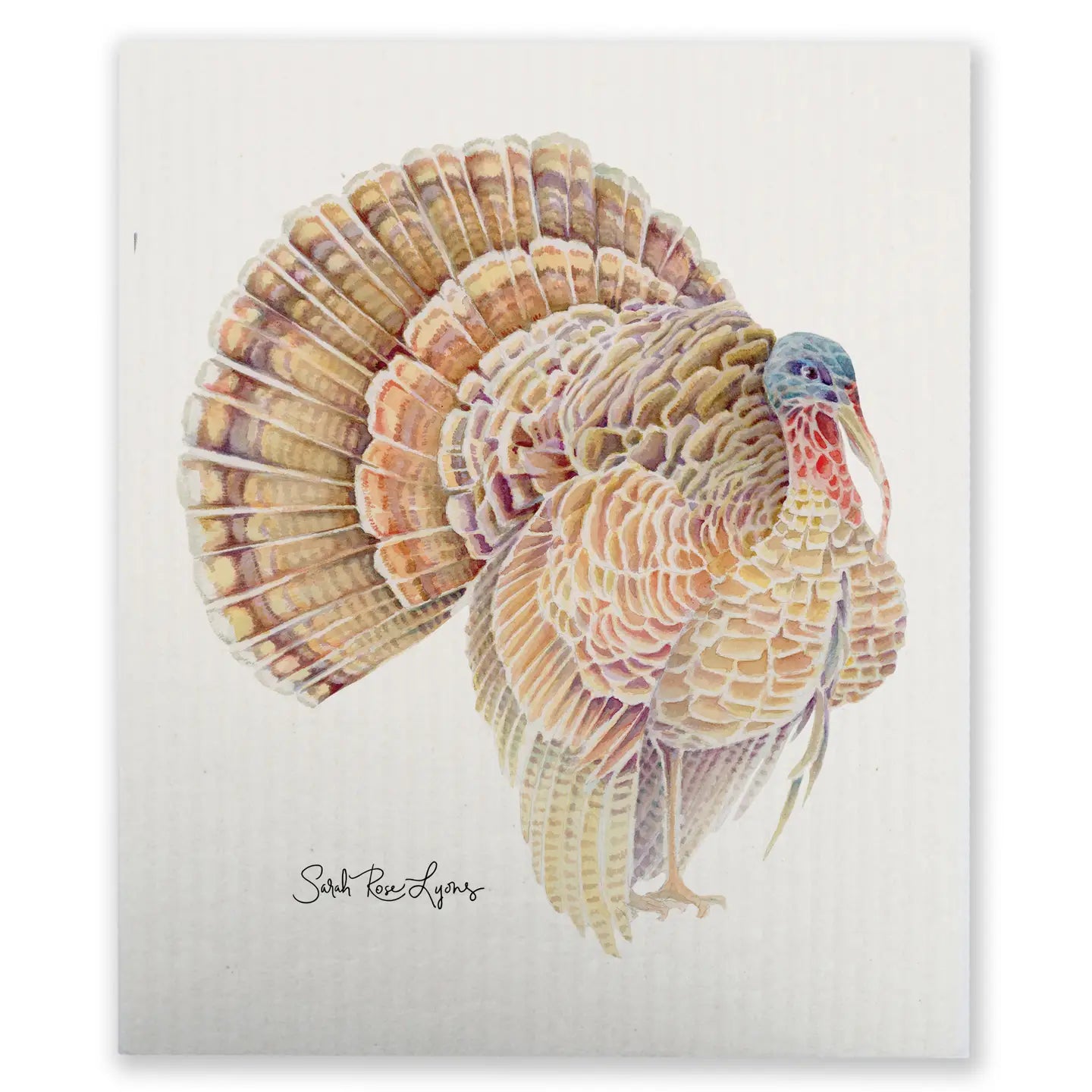 Swedish Dishcloth / "Wild Turkey"