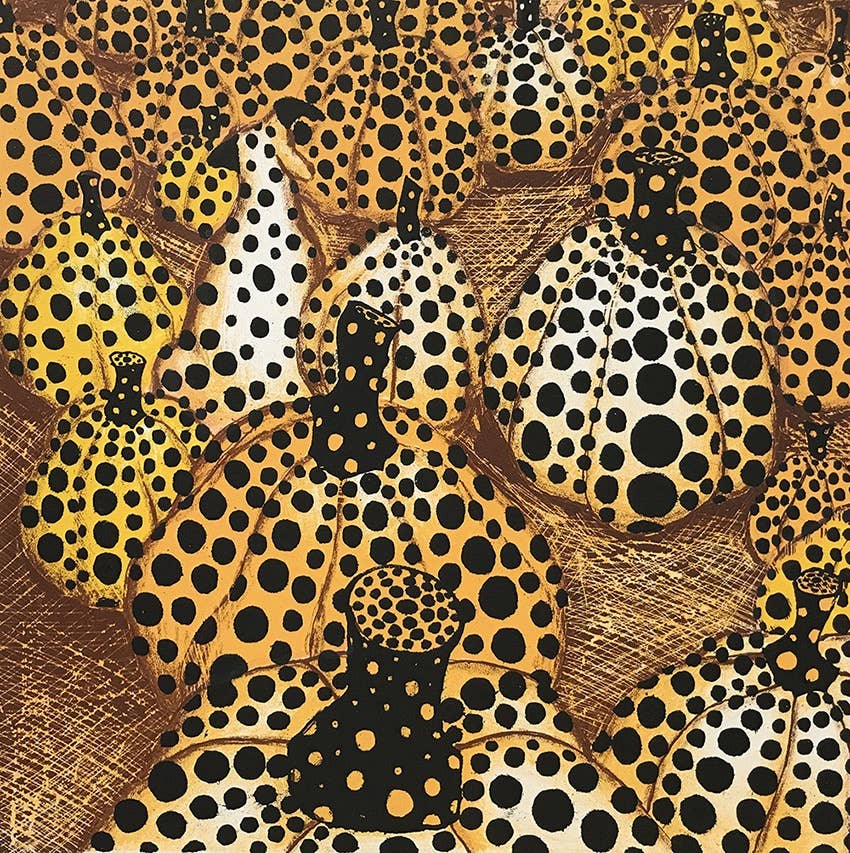 Canns Down Press Greeting Card: "Yayoi Kusama's Dog"