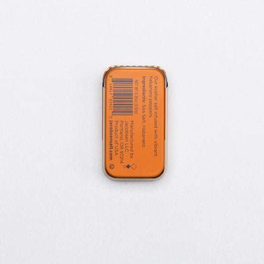 Jacobsen Salt Co. // Infused Habanero Sea Salt Slide Tin