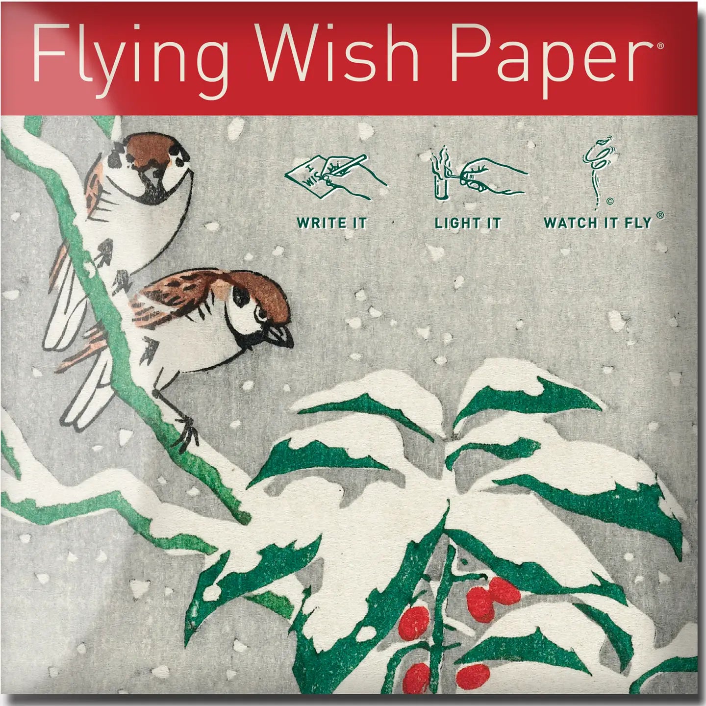 Flying Wish Paper – additional view