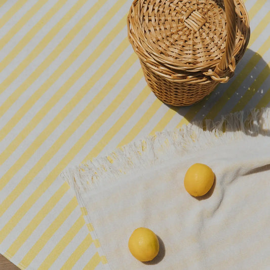 Barra Beach Towel // Yellow