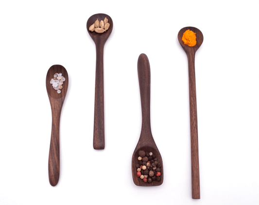 J Brody & Co // 5’’ Walnut Wood Petite Spoon – additional view