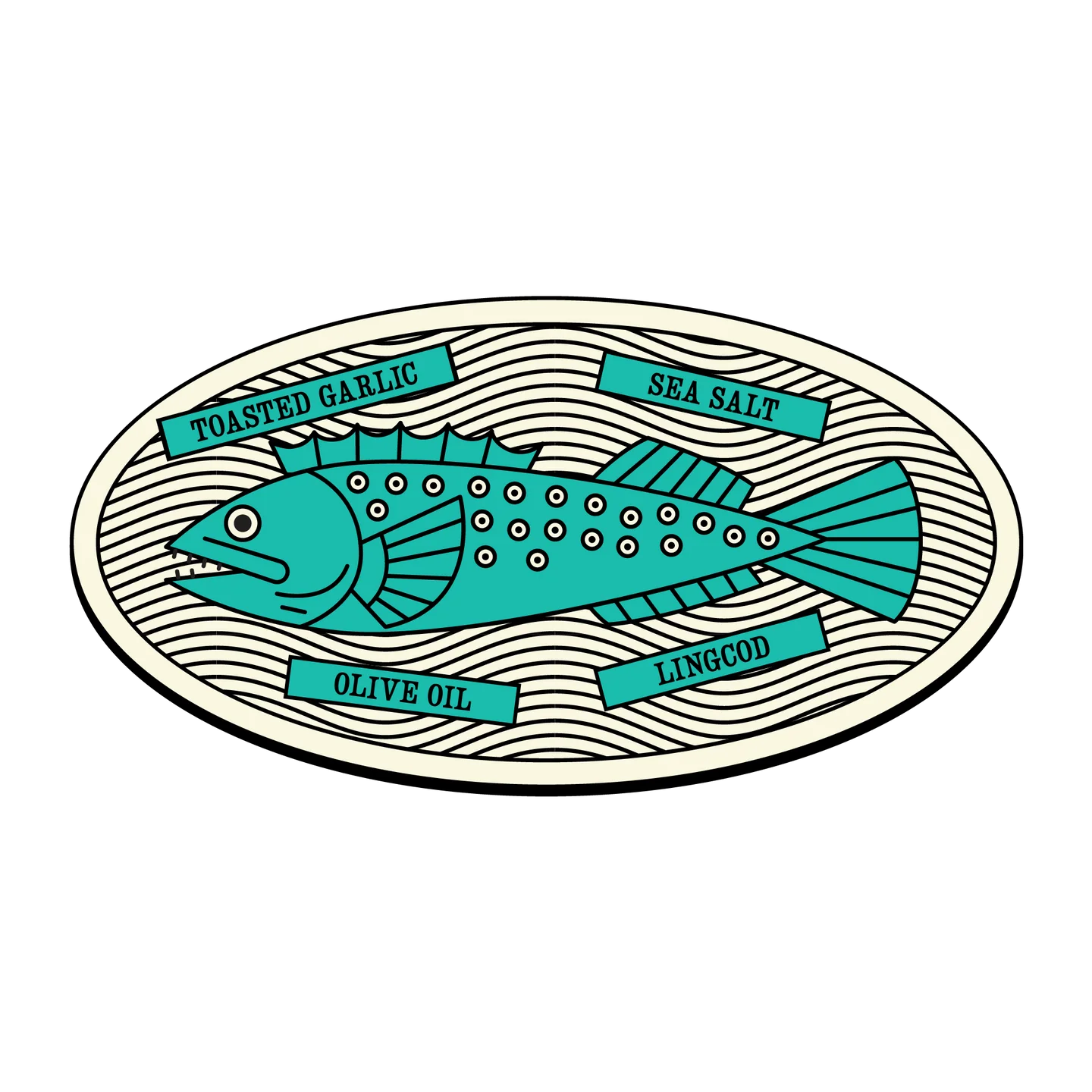 Wildfish Cannery Lingcod with Roasted Garlic & Olive Oil