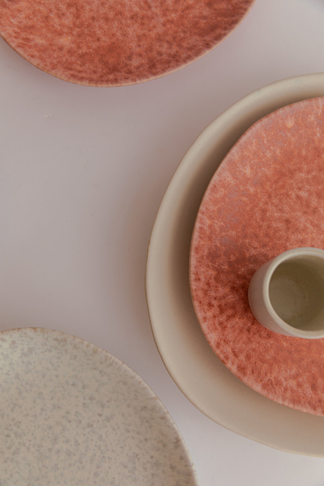 San Pi Stoneware Dessert Plate Single (Terracotta)