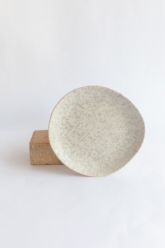 San Pi Stoneware Dessert Plate Set (Gray)