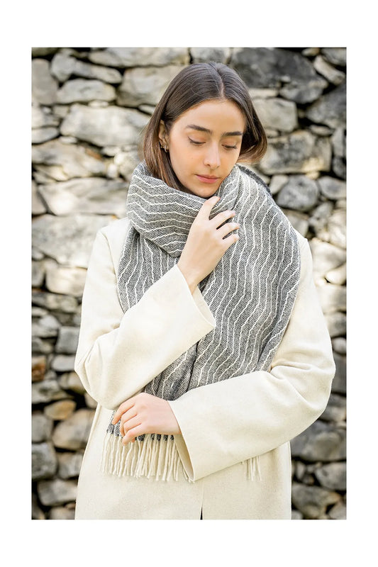 CHICoração // "Ocean" Scarf (Anthracite)