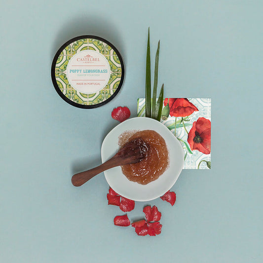 Castelbel Smoothie Poppy Lemongrass Body Scrub