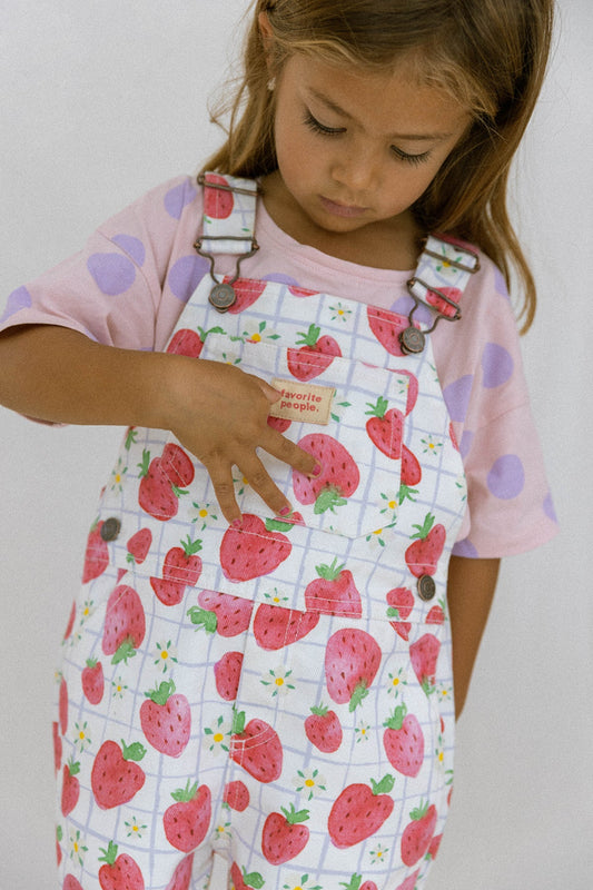 Strawmelon Overalls