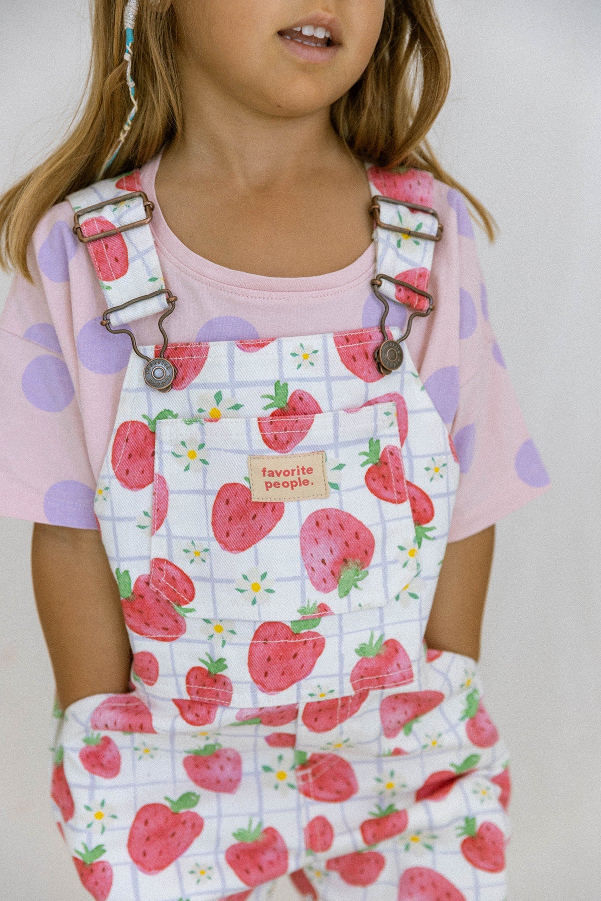 Strawmelon Overalls