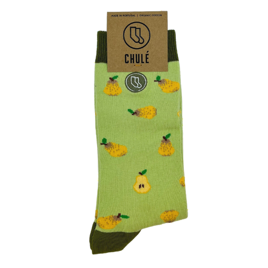 Chulé Socks "Tutti Frutti" Collection // Pear