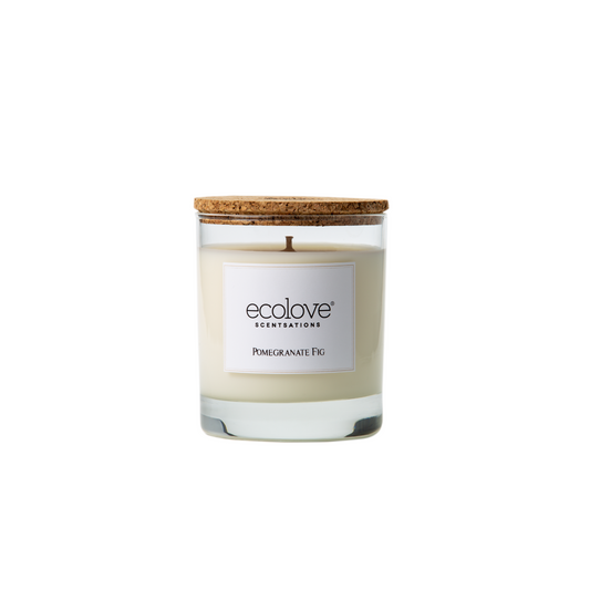 Ecolove Pomegranate Fig Candle (Single Wick)