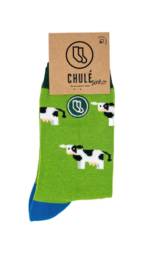 Chulézinho Socks "Kids" Collection // Cow