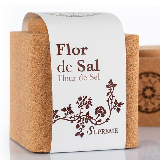 SalMarim Flor de Sal // 70gr (Medium Cork Crock)