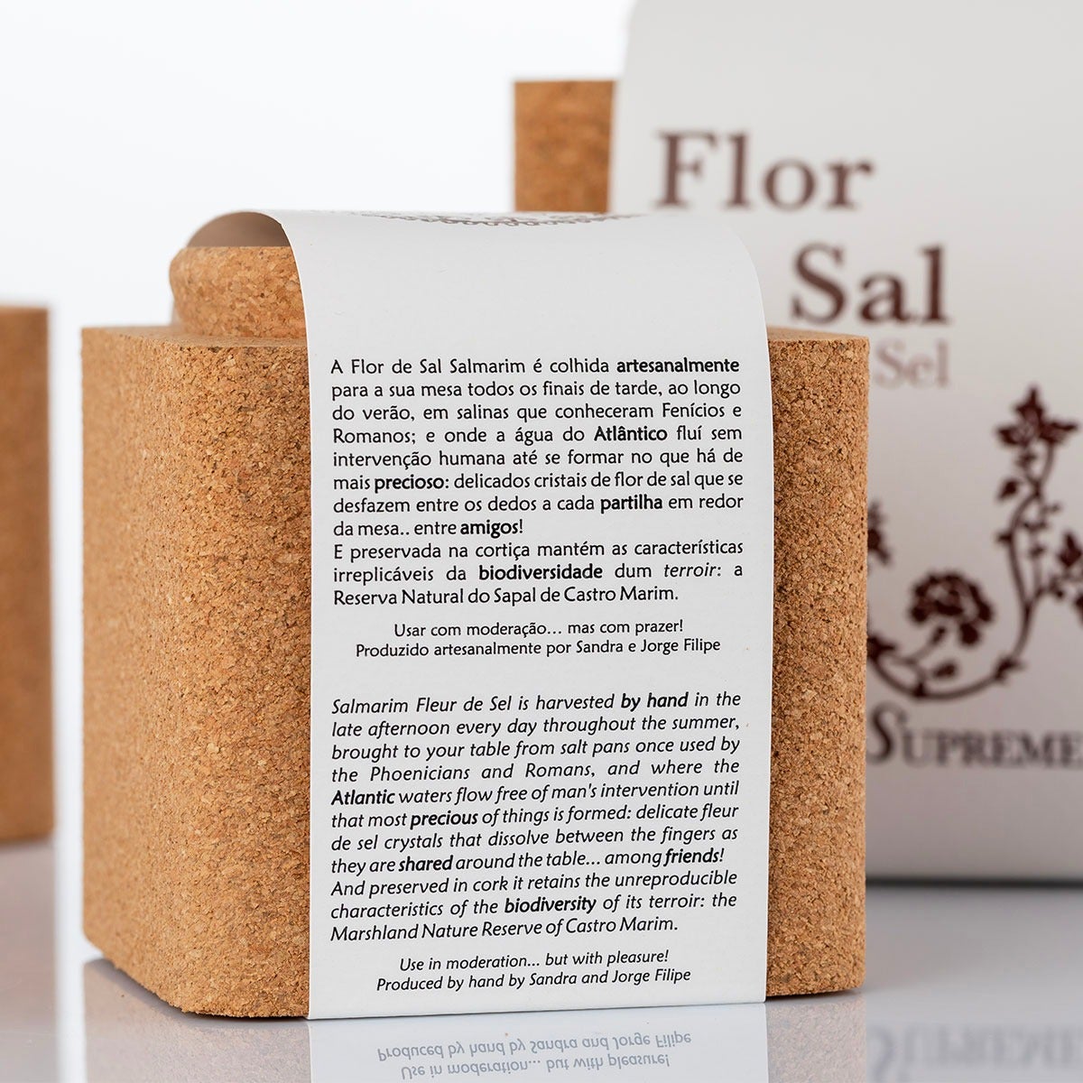 SalMarim Flor de Sal // 20gr (Baby Cork Crock)