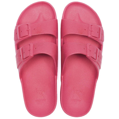 Cacatoès // Rio De Janeiro Raspberry Sandals
