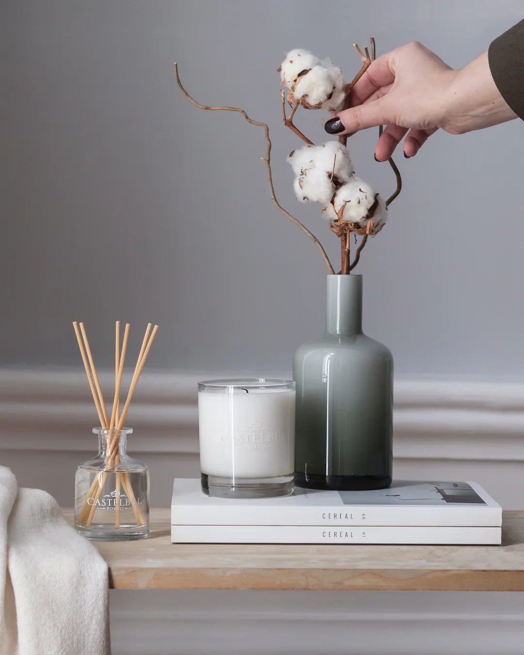 Castelbel Cotton Flower Candle