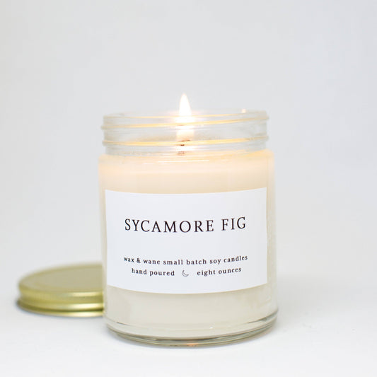 Wax & Wane Candles // Sycamore Fig