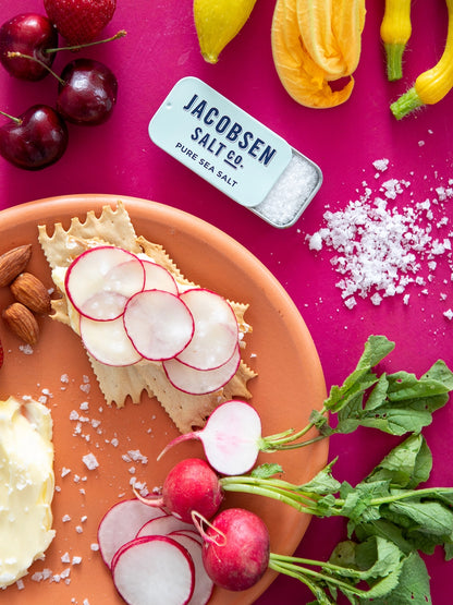 Jacobsen Salt Co. // Kosher Sea Salt Slide Tin – additional view