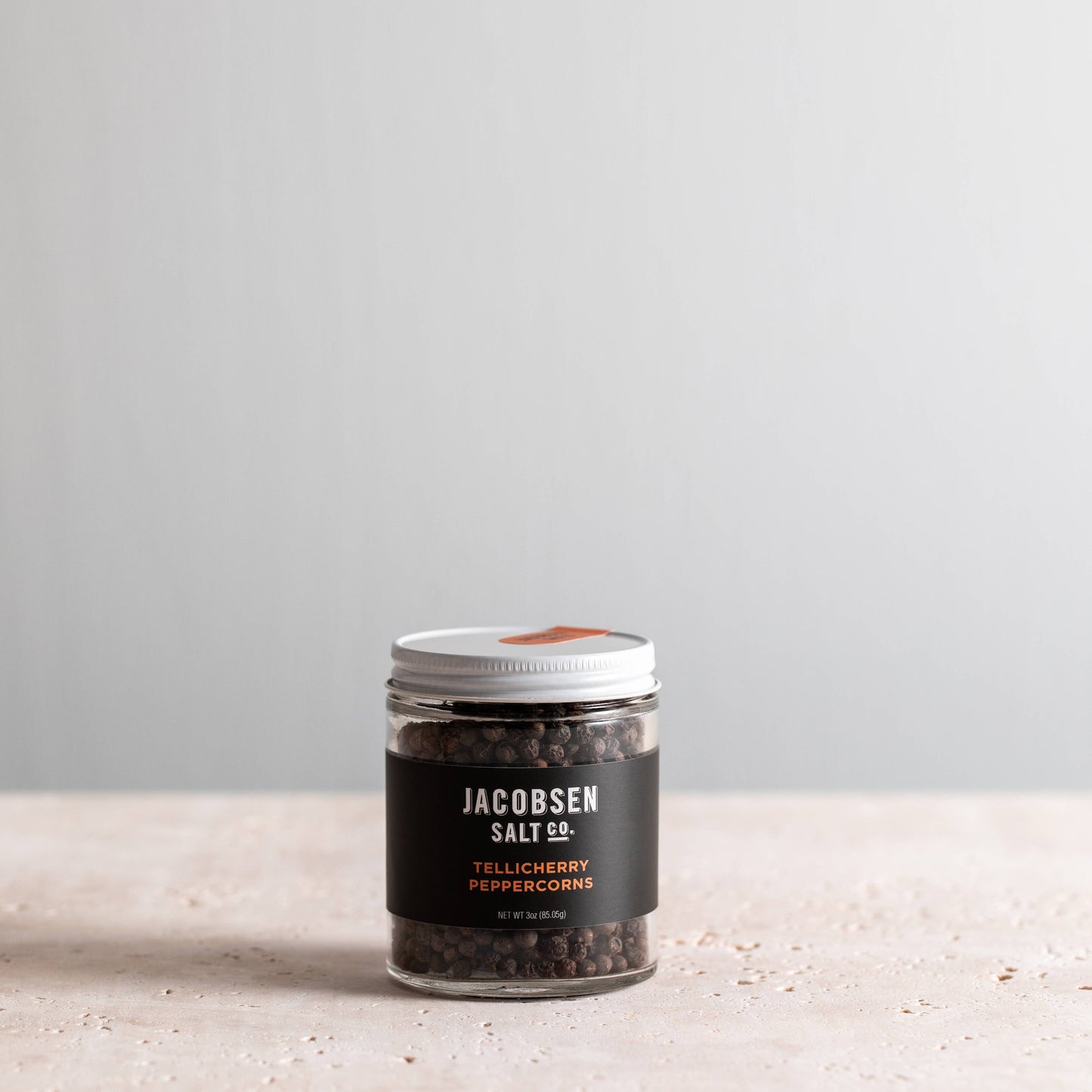 Jacobsen Salt Co. // Tellicherry Peppercorns Jar