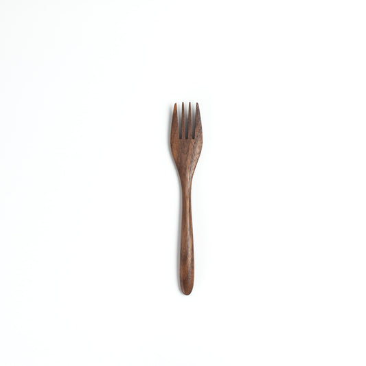 J Brody & Co // 7" Walnut Wood Fork