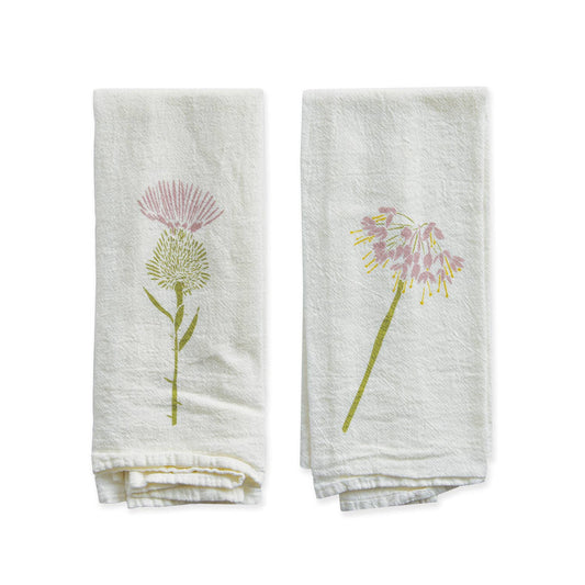 June & December // Thistle + Wild Onion Napkins (Set of 4)