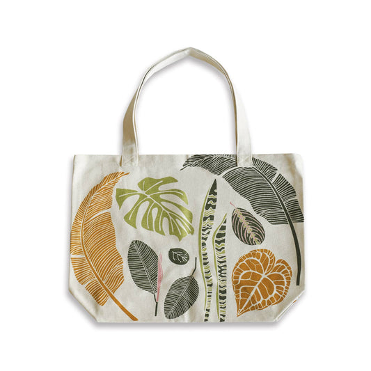 June & December // Oversized Green Thumb Organic Market Tote Bag