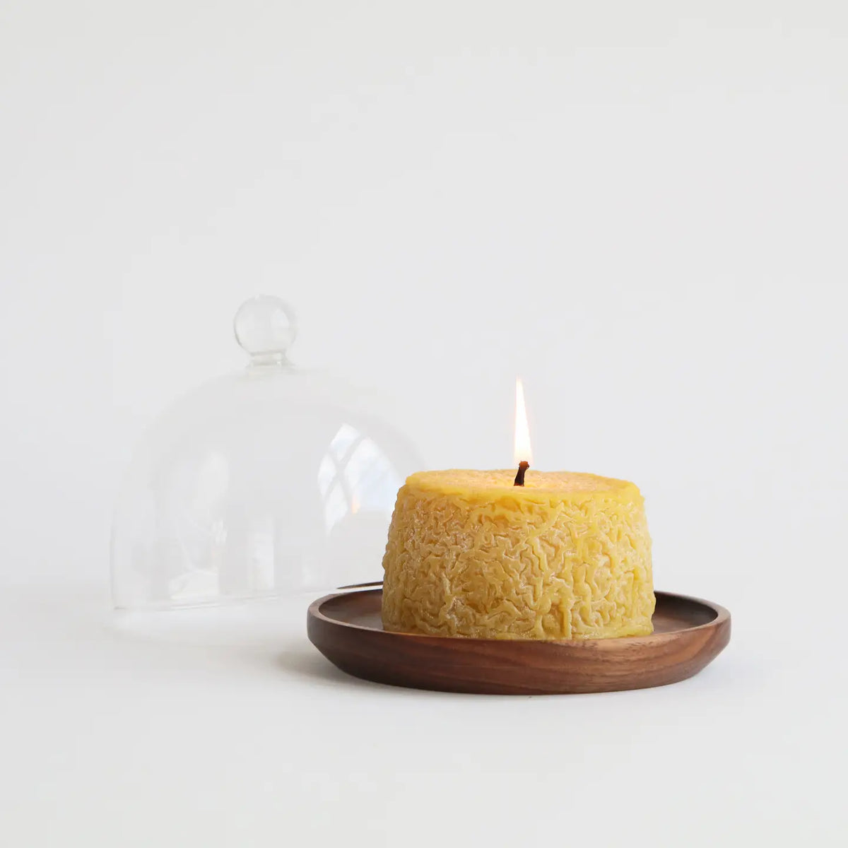 Artifaqt // Blue Horn Cheese Beeswax Candle