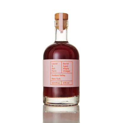 NEW Laurel & Ash Barrel Aged Maple Vinegar / 375 ml