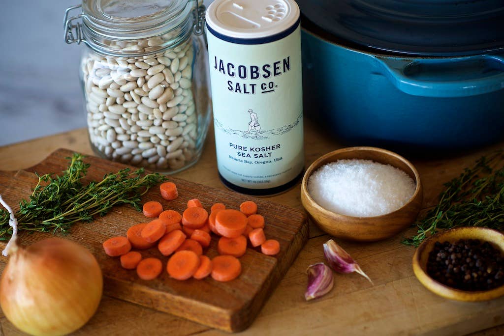 Jacobsen Salt Co. // Pure Kosher Sea Salt - 1lb Canister