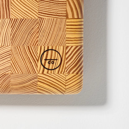 Untitled_Co // End Grain Cutting Board in Southern Yellow Pine