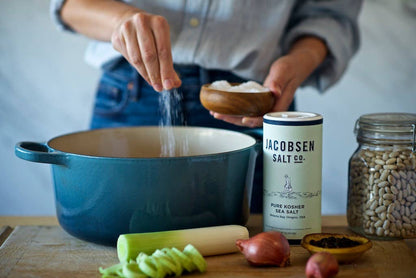 Jacobsen Salt Co. // Pure Kosher Sea Salt - 1lb Canister