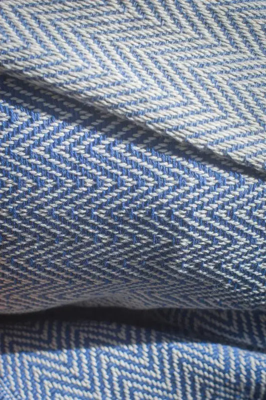 CHICoração Cotton Scarf // "Thorn" Blue