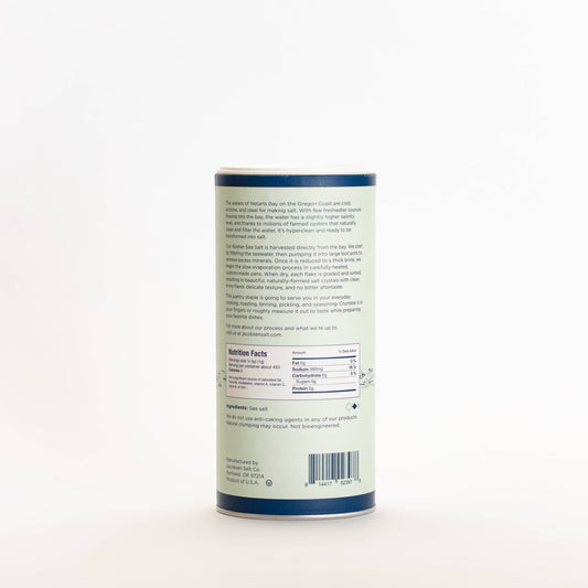 Jacobsen Salt Co. // Pure Kosher Sea Salt - 1lb Canister