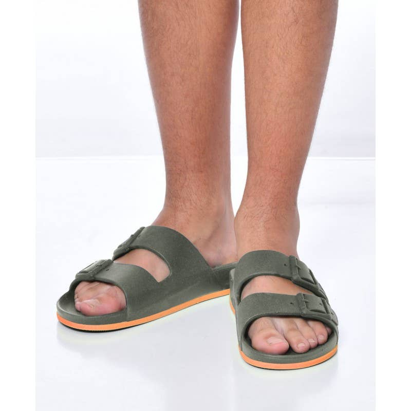 Cacatoès Brasilia Khaki/Neon Orange Sandals
