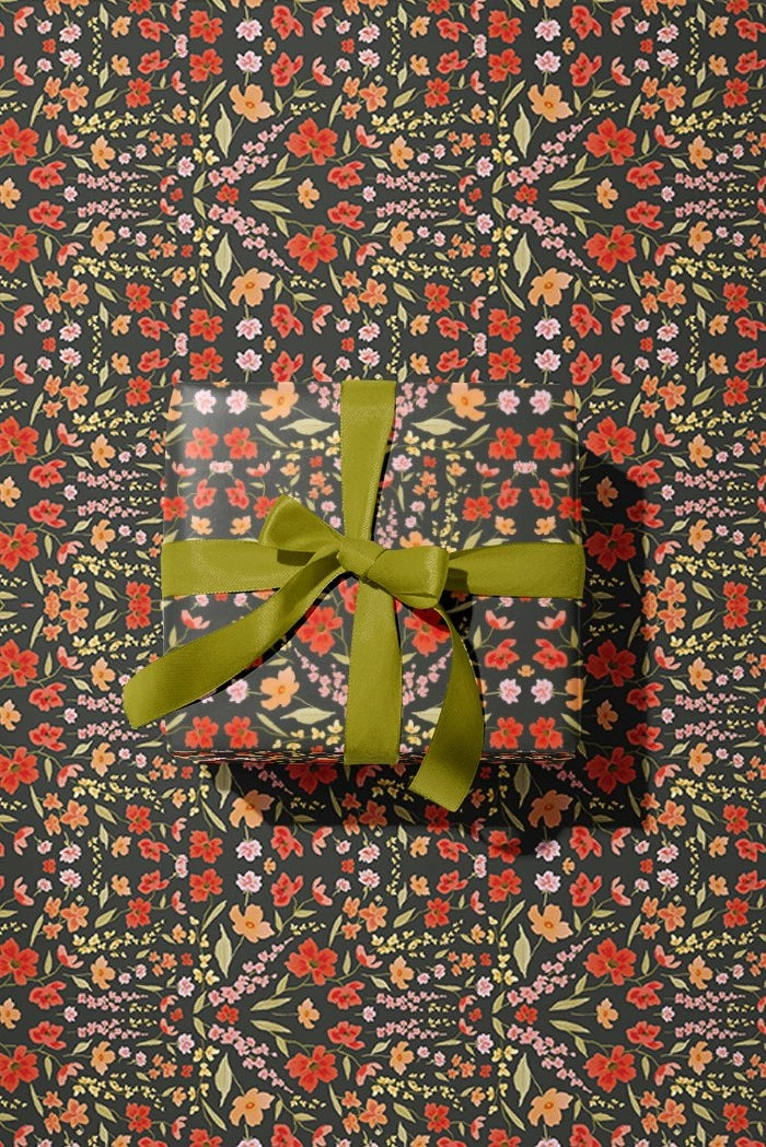 "Wildflower" / Wrapping Paper X Kristin Mackenzie