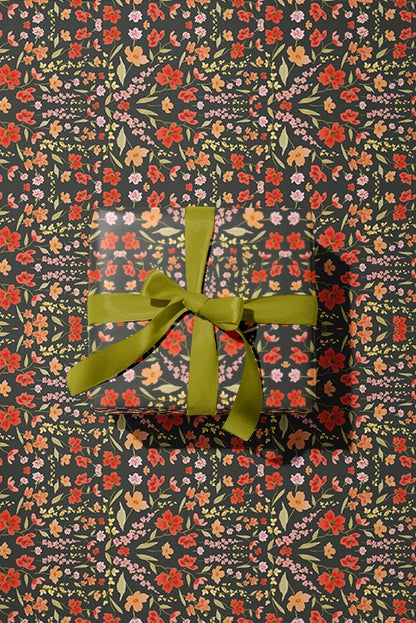 "Wildflower" / Wrapping Paper X Kristin Mackenzie