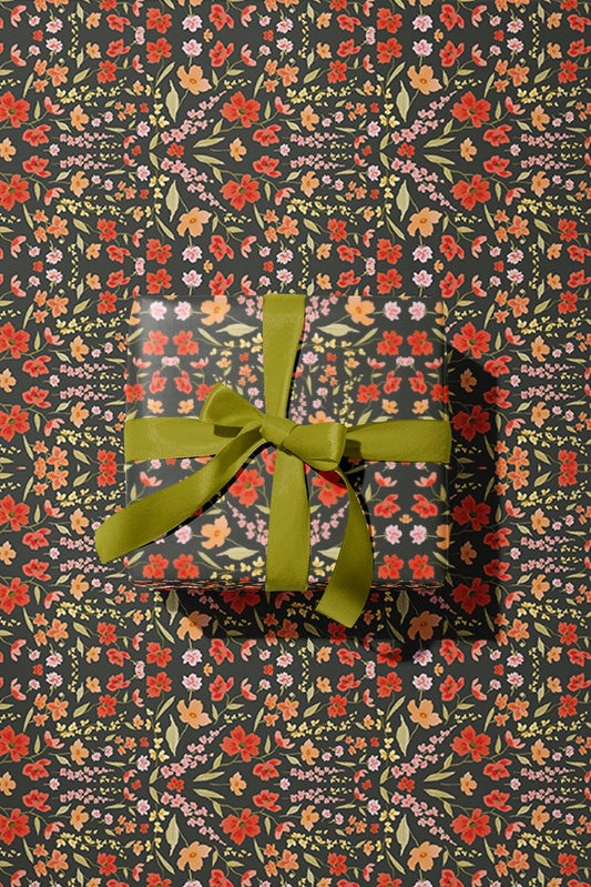 "Wildflower" / Wrapping Paper X Kristin Mackenzie