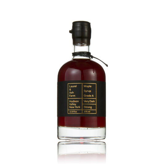 Laurel & Ash Maple Syrup | Very Dark 375 ml