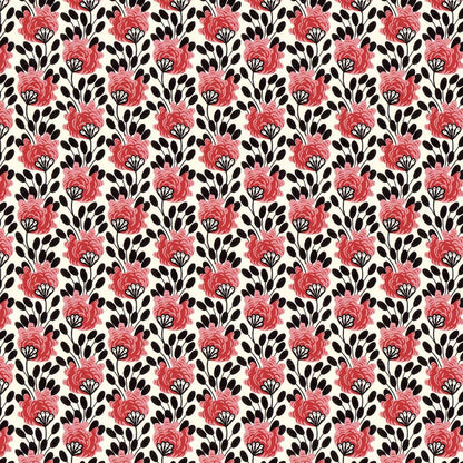 Canns Down Press Wrapping Paper: "Spotted Flowers"