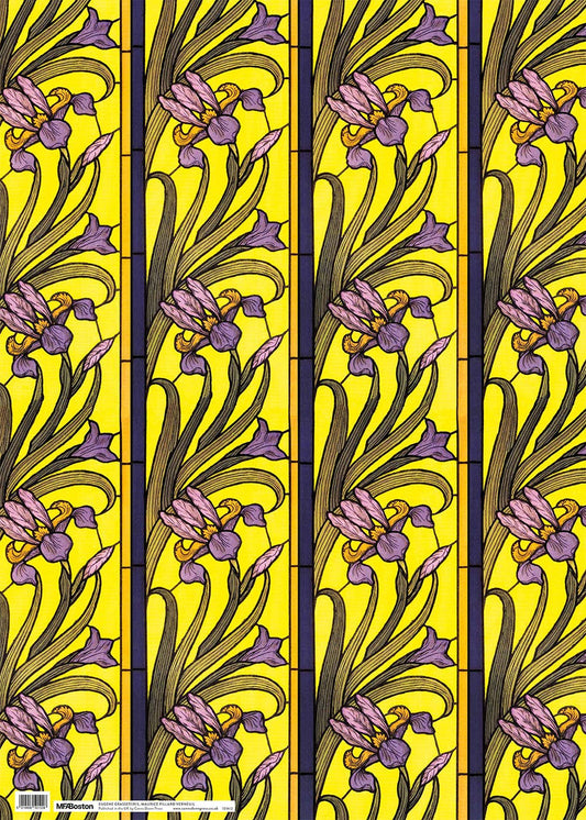 Canns Down Press Wrapping Paper: "Iris"