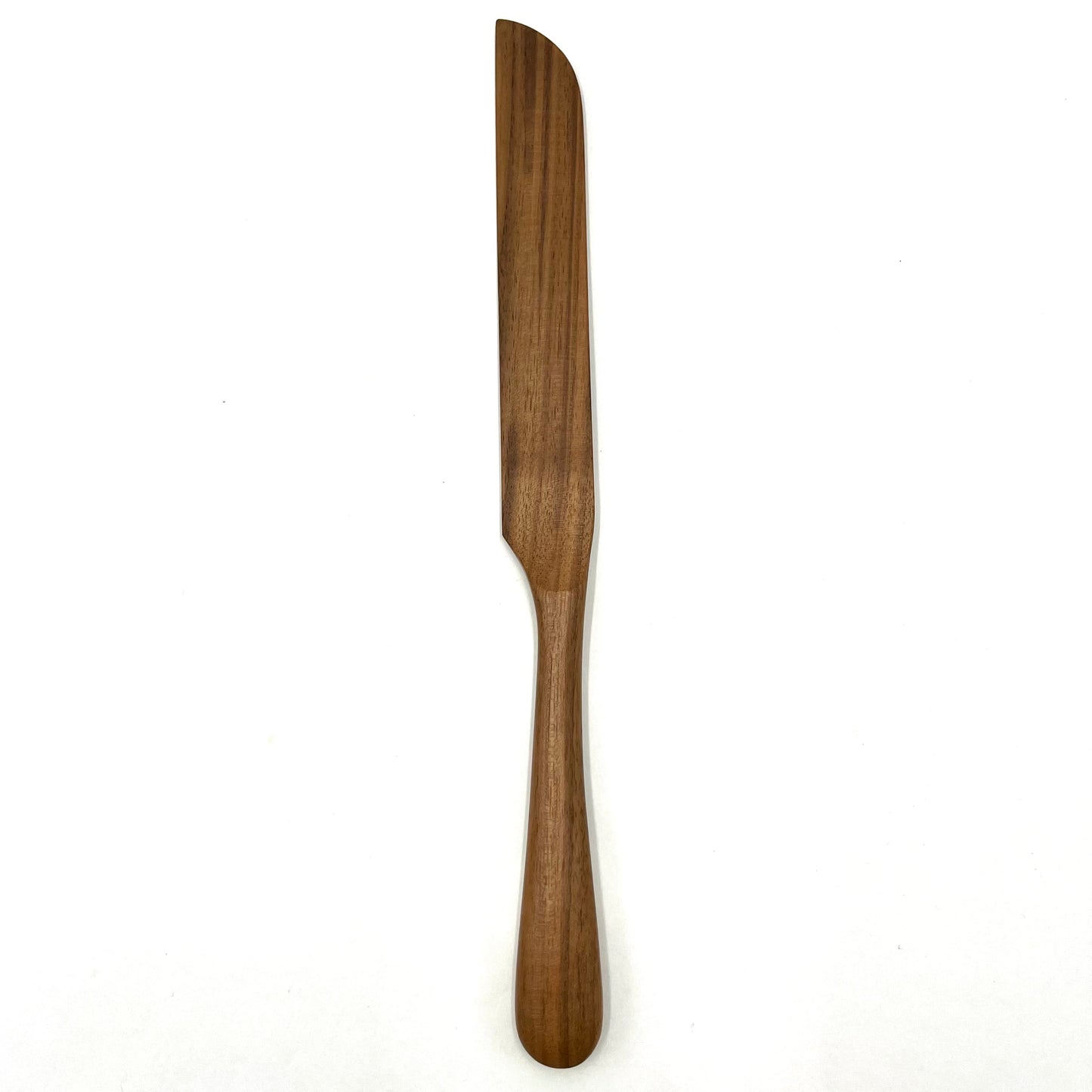 J Brody & Co // 12" Walnut Wood Cake Knife